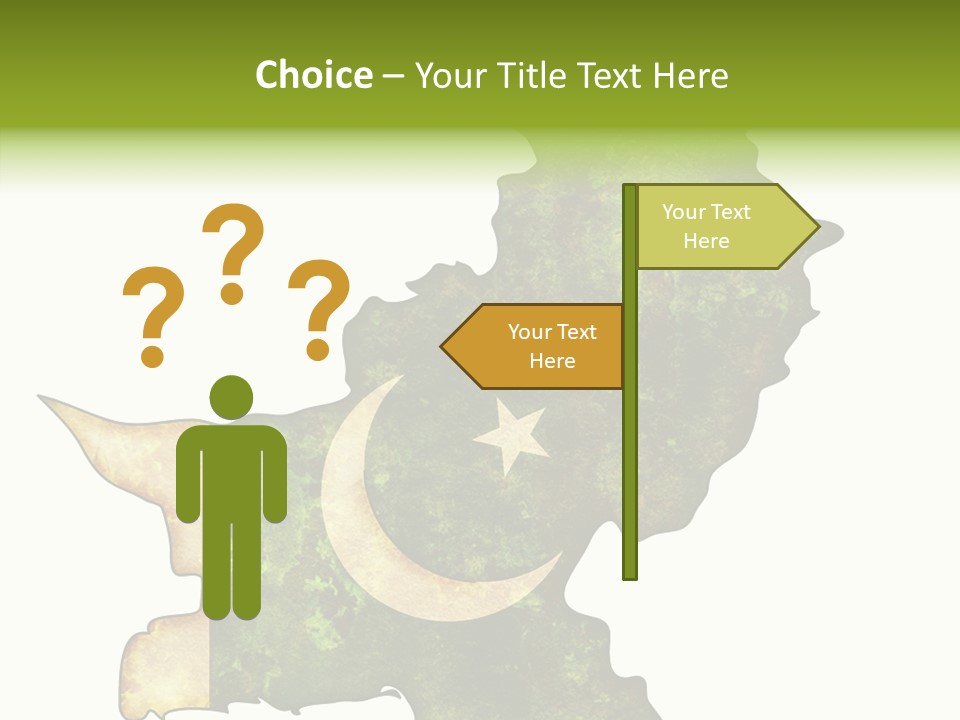 Touching Senior Elder PowerPoint Template