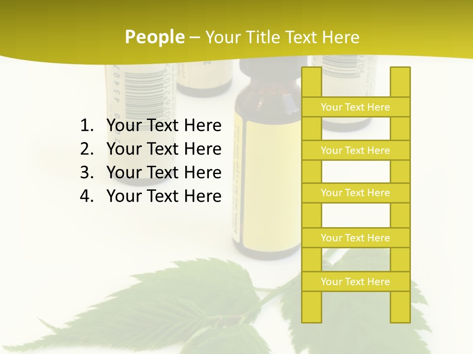 Closeup Senior Holding Hands PowerPoint Template