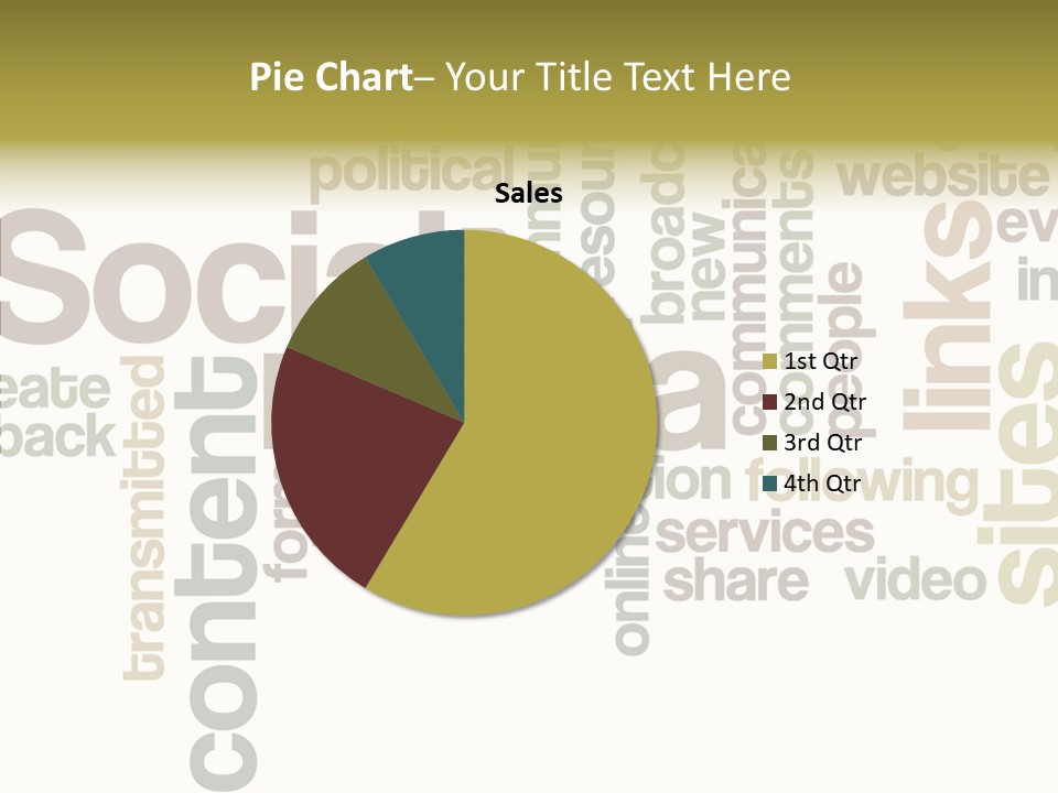 Elderly Young Elder PowerPoint Template