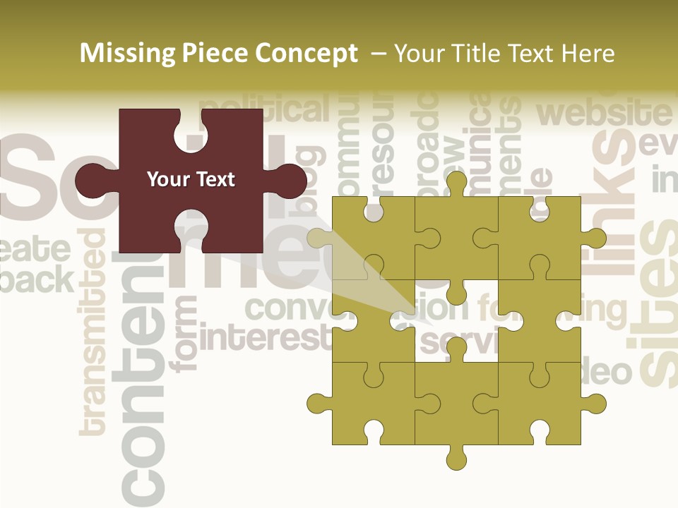 Elderly Young Elder PowerPoint Template