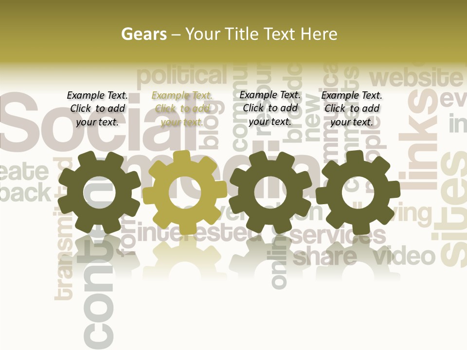 Elderly Young Elder PowerPoint Template