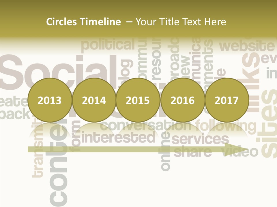 Elderly Young Elder PowerPoint Template