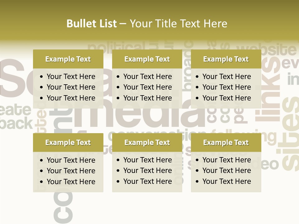 Elderly Young Elder PowerPoint Template