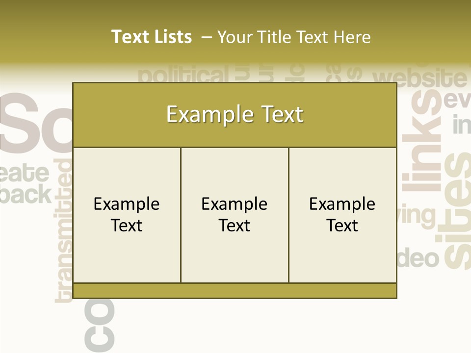 Elderly Young Elder PowerPoint Template