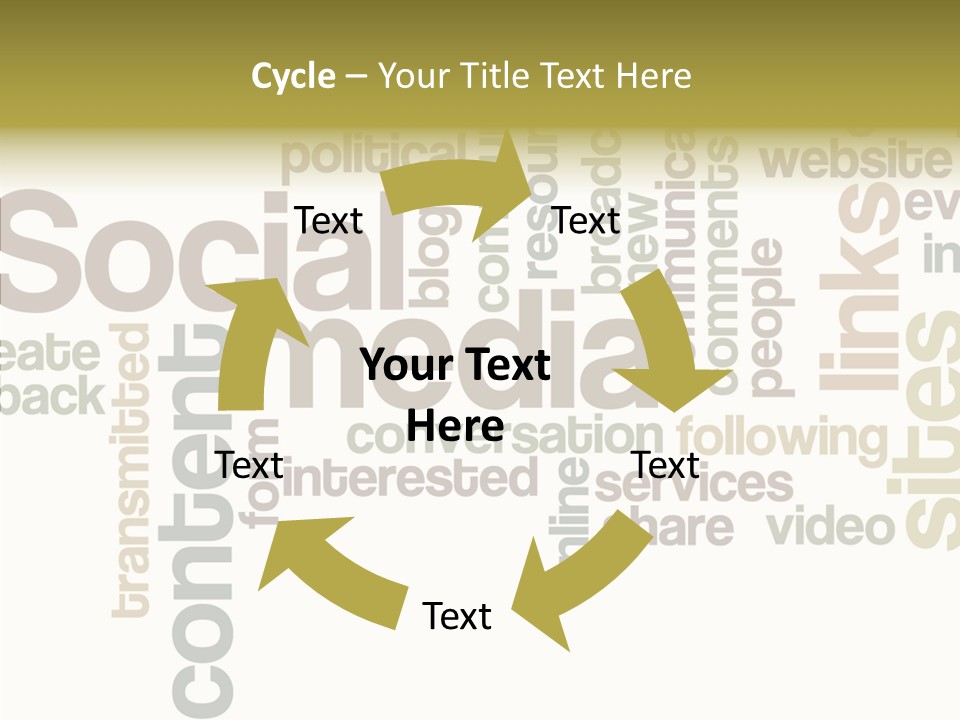 Elderly Young Elder PowerPoint Template