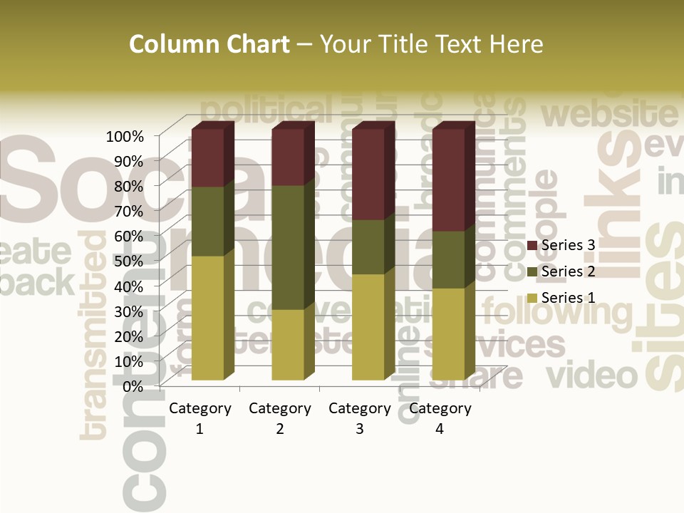 Elderly Young Elder PowerPoint Template