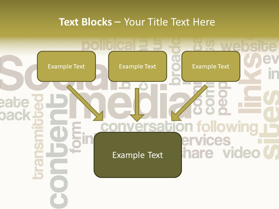 Elderly Young Elder PowerPoint Template
