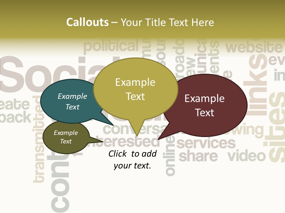 Elderly Young Elder PowerPoint Template