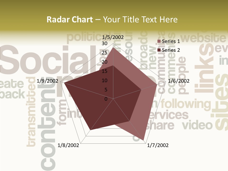 Elderly Young Elder PowerPoint Template