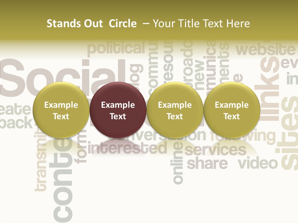 Elderly Young Elder PowerPoint Template