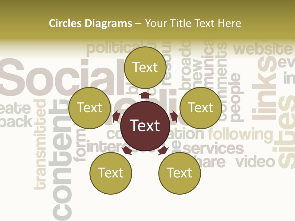 Elderly Young Elder PowerPoint Template