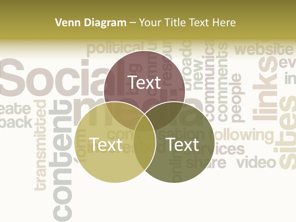 Elderly Young Elder PowerPoint Template