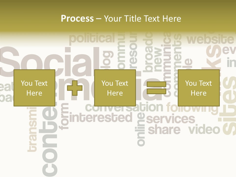 Elderly Young Elder PowerPoint Template