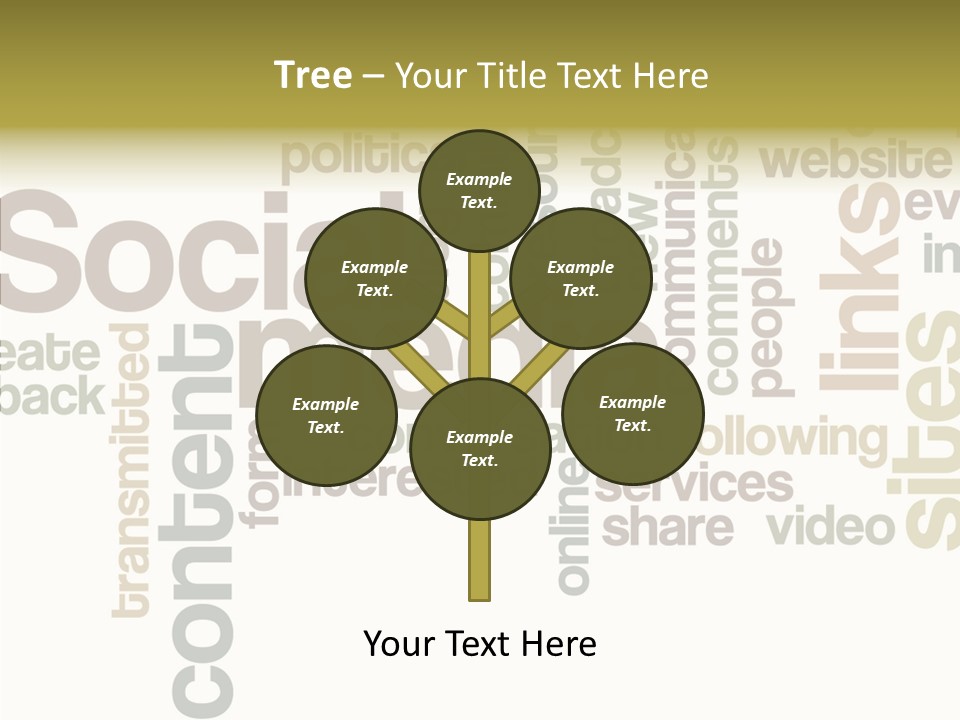 Elderly Young Elder PowerPoint Template