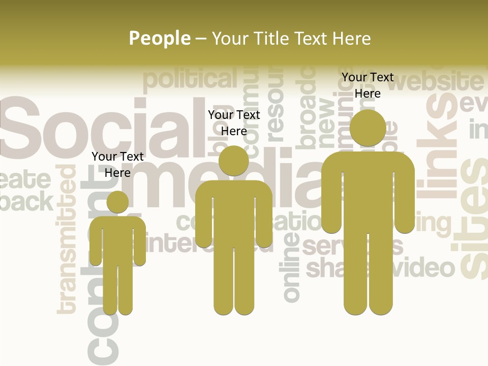 Elderly Young Elder PowerPoint Template