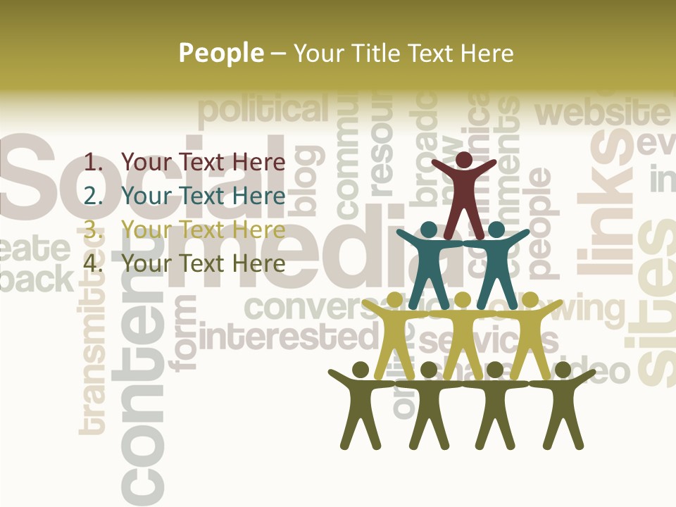 Elderly Young Elder PowerPoint Template