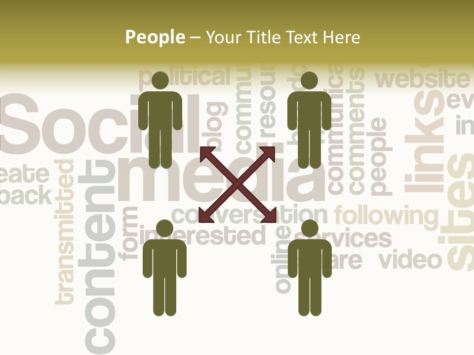 Elderly Young Elder PowerPoint Template