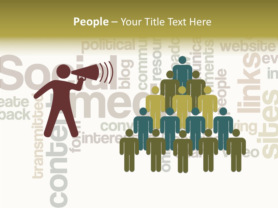 Elderly Young Elder PowerPoint Template