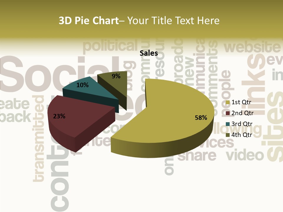 Elderly Young Elder PowerPoint Template