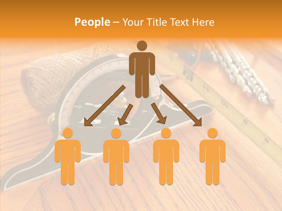 Assistance Hand Aging PowerPoint Template