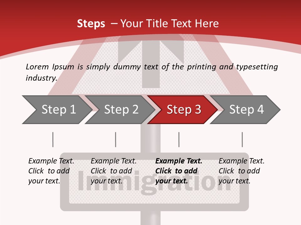 Elderly Touching White PowerPoint Template