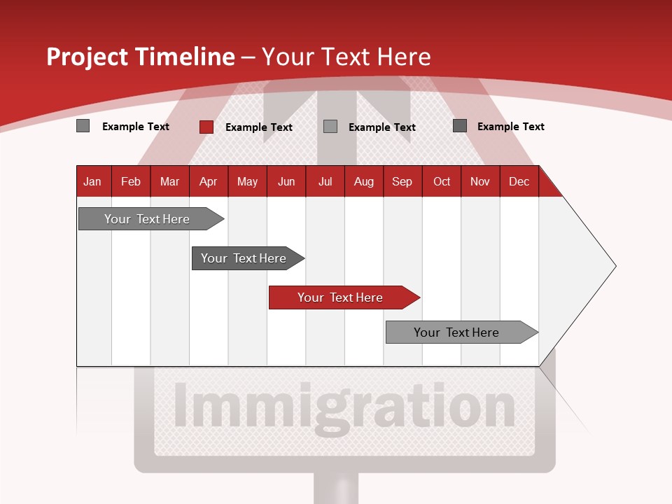 Elderly Touching White PowerPoint Template