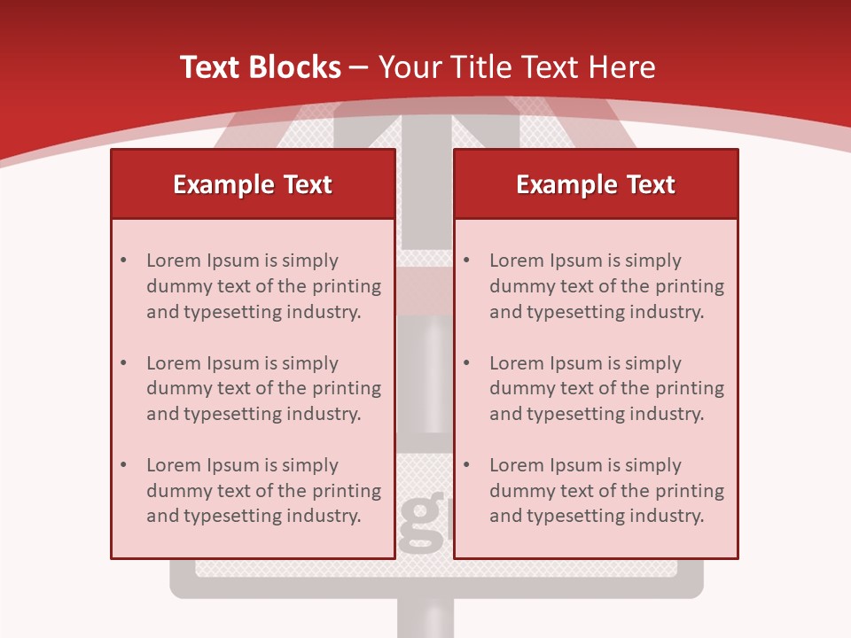 Elderly Touching White PowerPoint Template