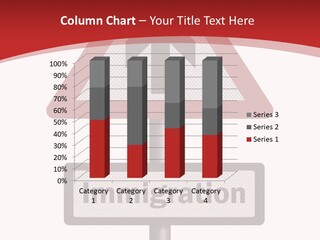 Elderly Touching White PowerPoint Template