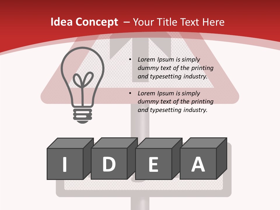 Elderly Touching White PowerPoint Template