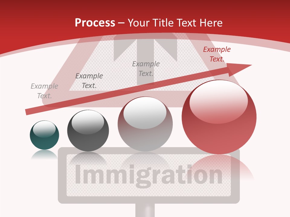 Elderly Touching White PowerPoint Template