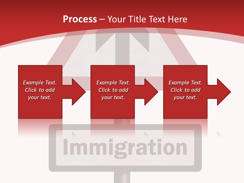 Elderly Touching White PowerPoint Template