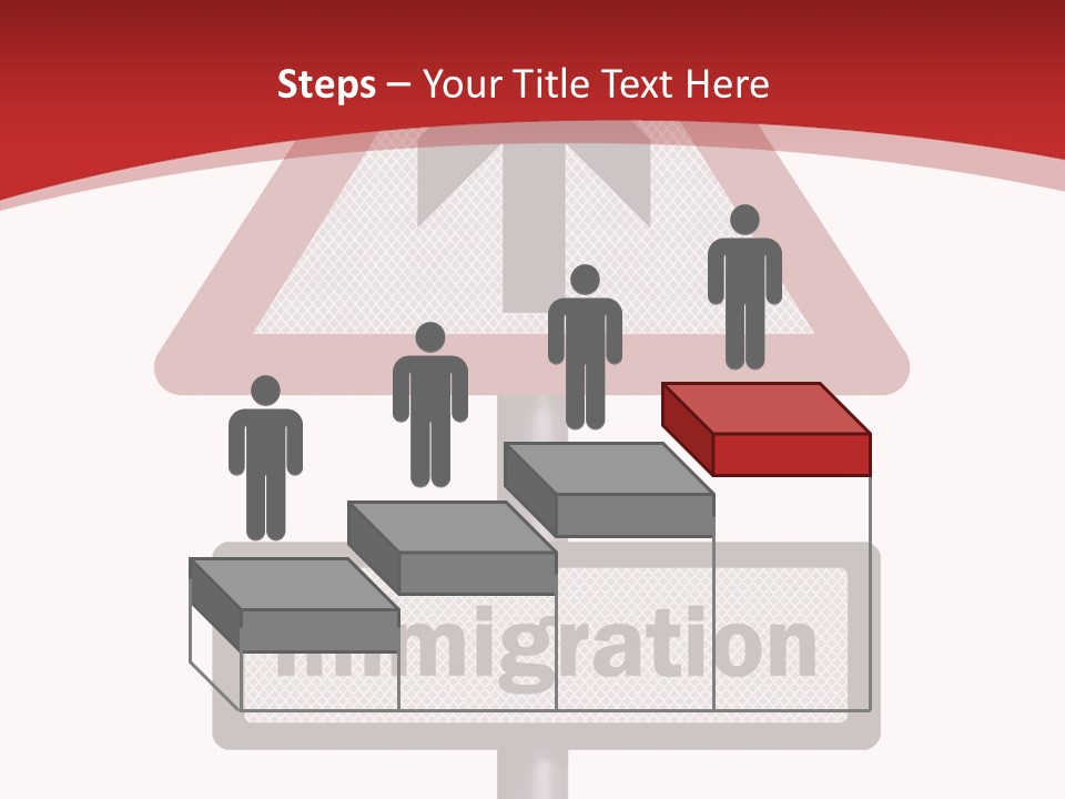 Elderly Touching White PowerPoint Template