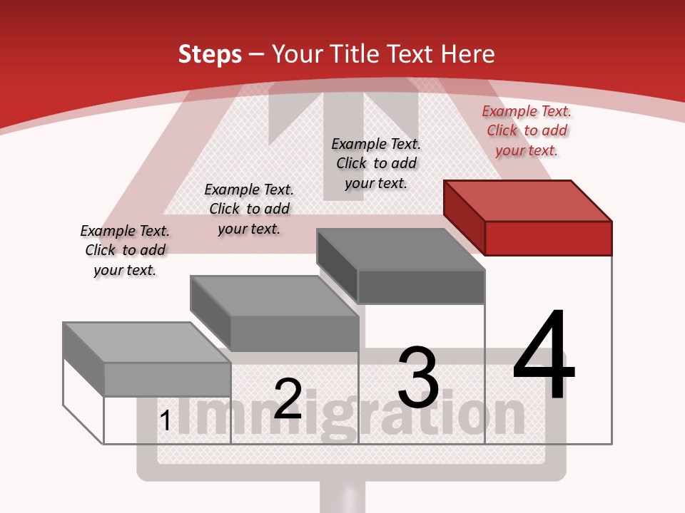 Elderly Touching White PowerPoint Template