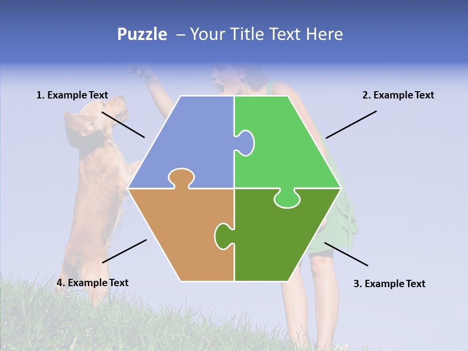 Senior  Togetherness Human PowerPoint Template