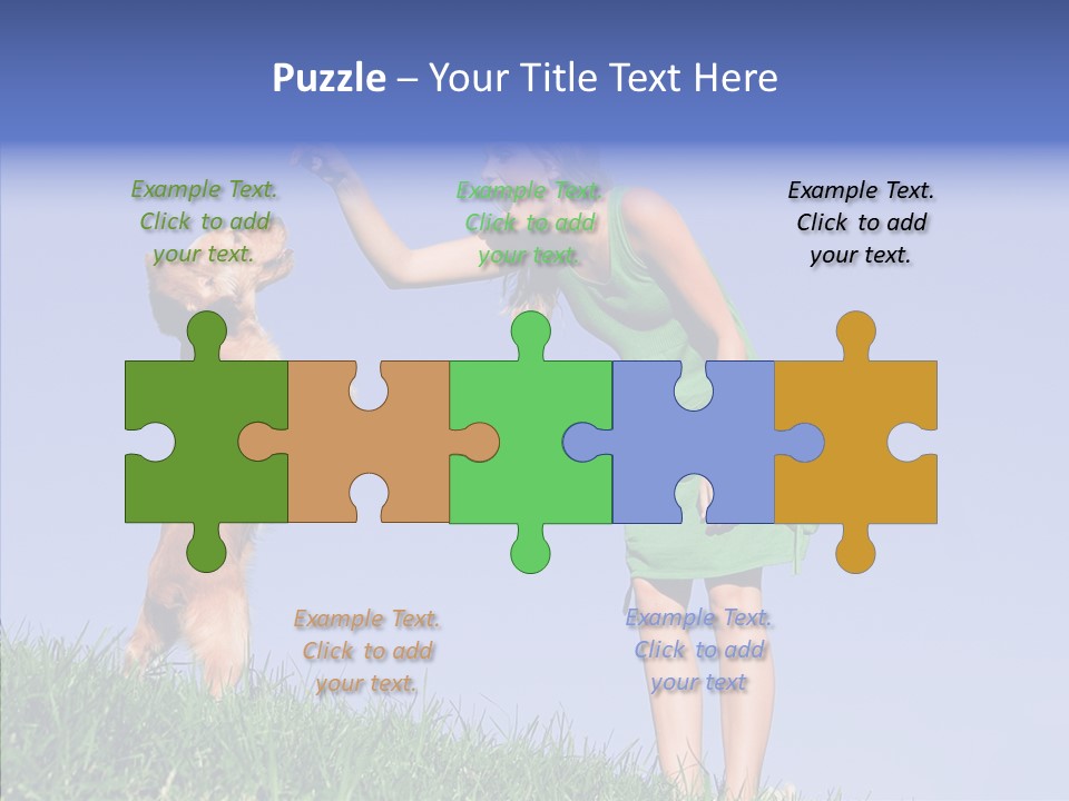 Senior  Togetherness Human PowerPoint Template