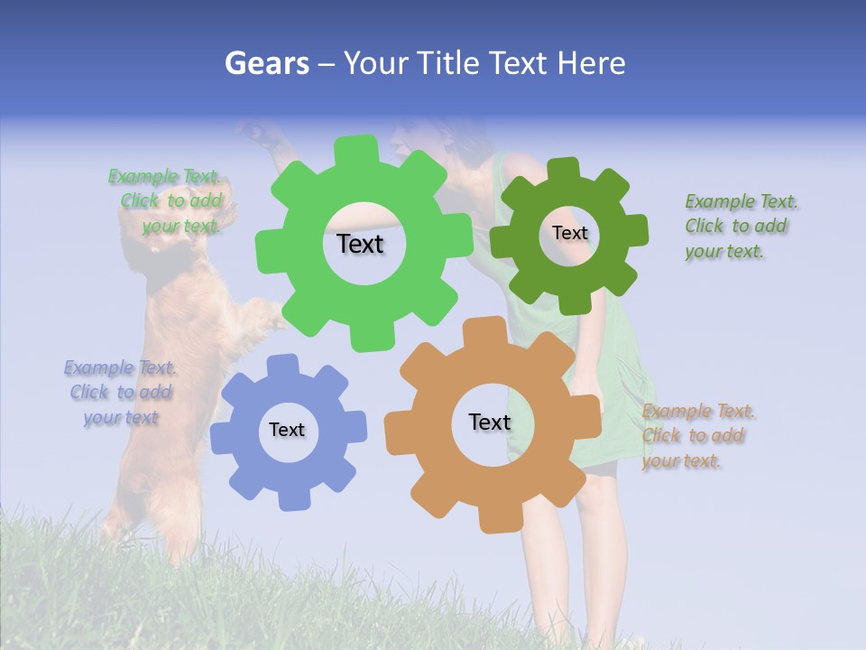 Senior  Togetherness Human PowerPoint Template