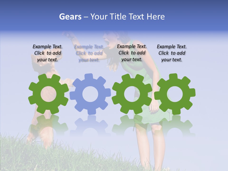 Senior  Togetherness Human PowerPoint Template