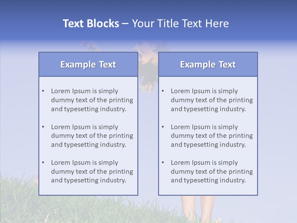 Senior  Togetherness Human PowerPoint Template