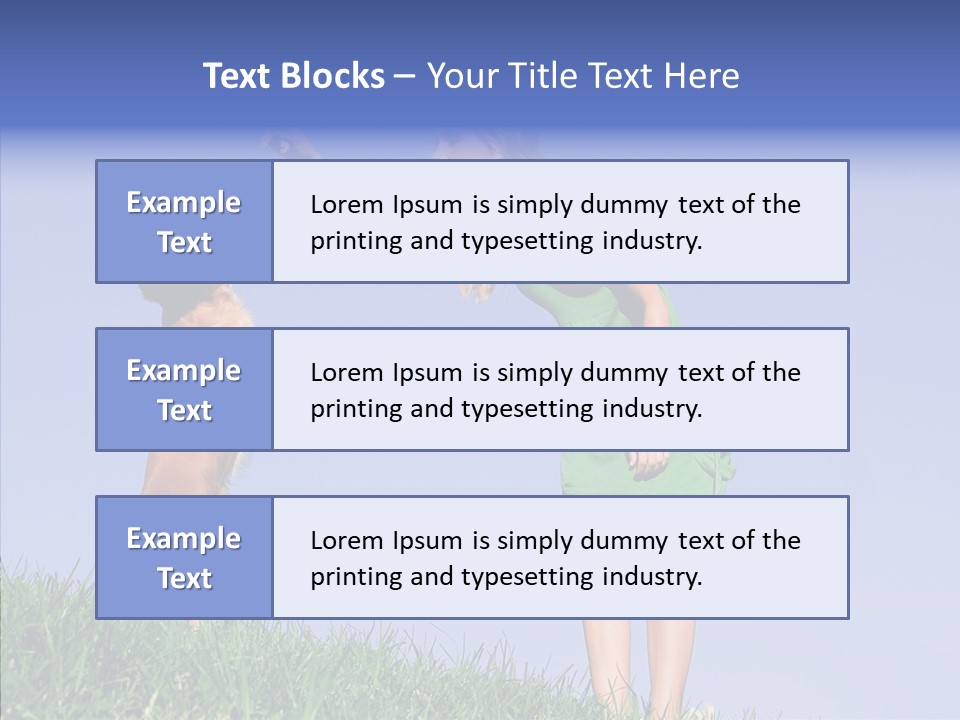 Senior  Togetherness Human PowerPoint Template