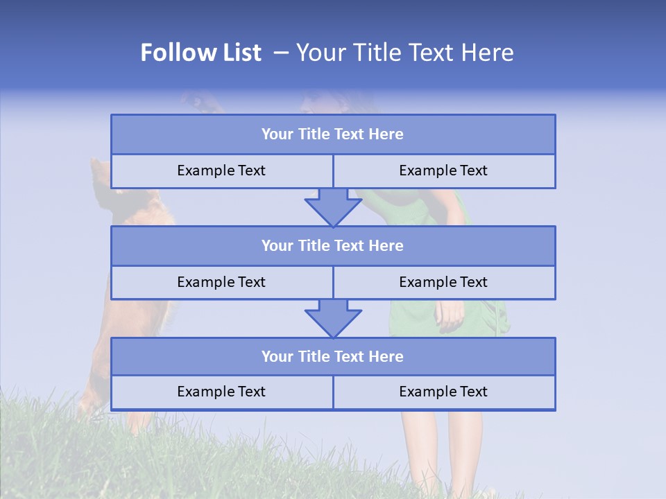 Senior  Togetherness Human PowerPoint Template