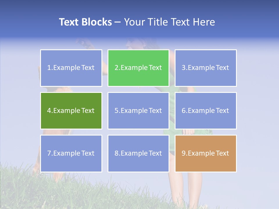 Senior  Togetherness Human PowerPoint Template