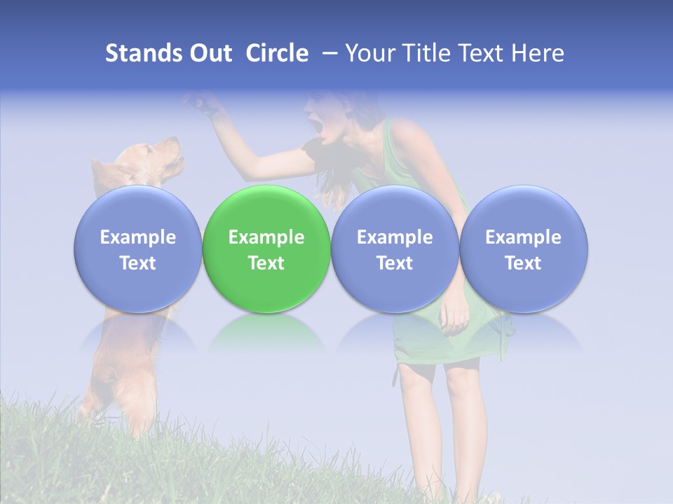 Senior  Togetherness Human PowerPoint Template