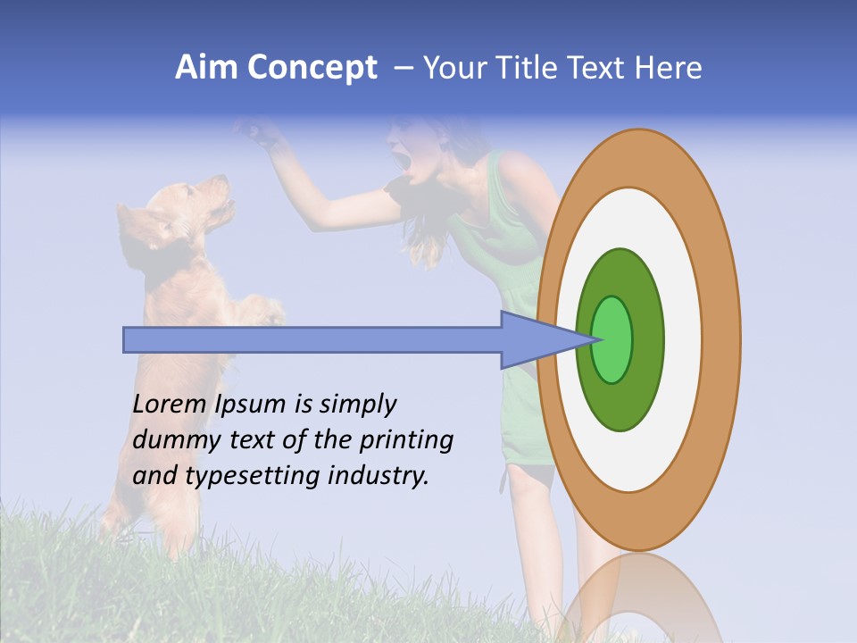 Senior  Togetherness Human PowerPoint Template