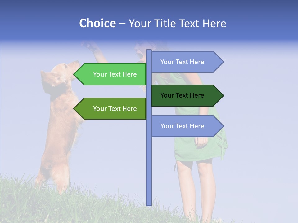 Senior  Togetherness Human PowerPoint Template