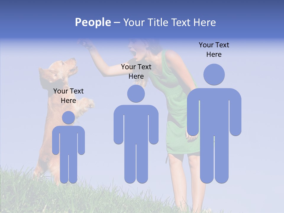 Senior  Togetherness Human PowerPoint Template