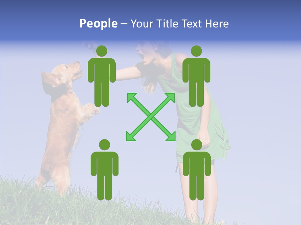 Senior  Togetherness Human PowerPoint Template