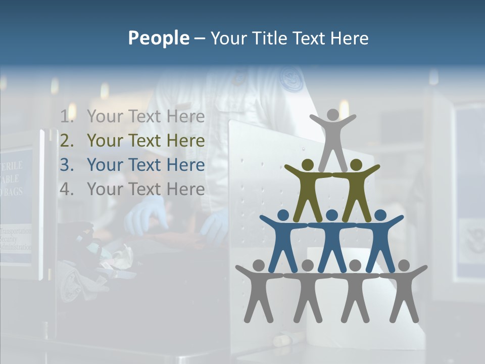 Helping Hand Young Finger PowerPoint Template