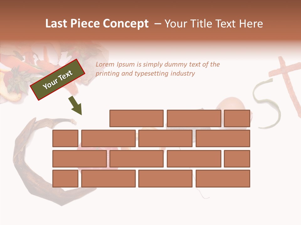 Helping Hand White Background Two PowerPoint Template