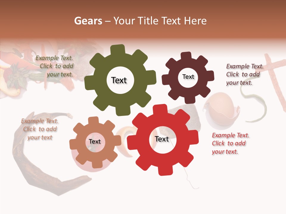 Helping Hand White Background Two PowerPoint Template