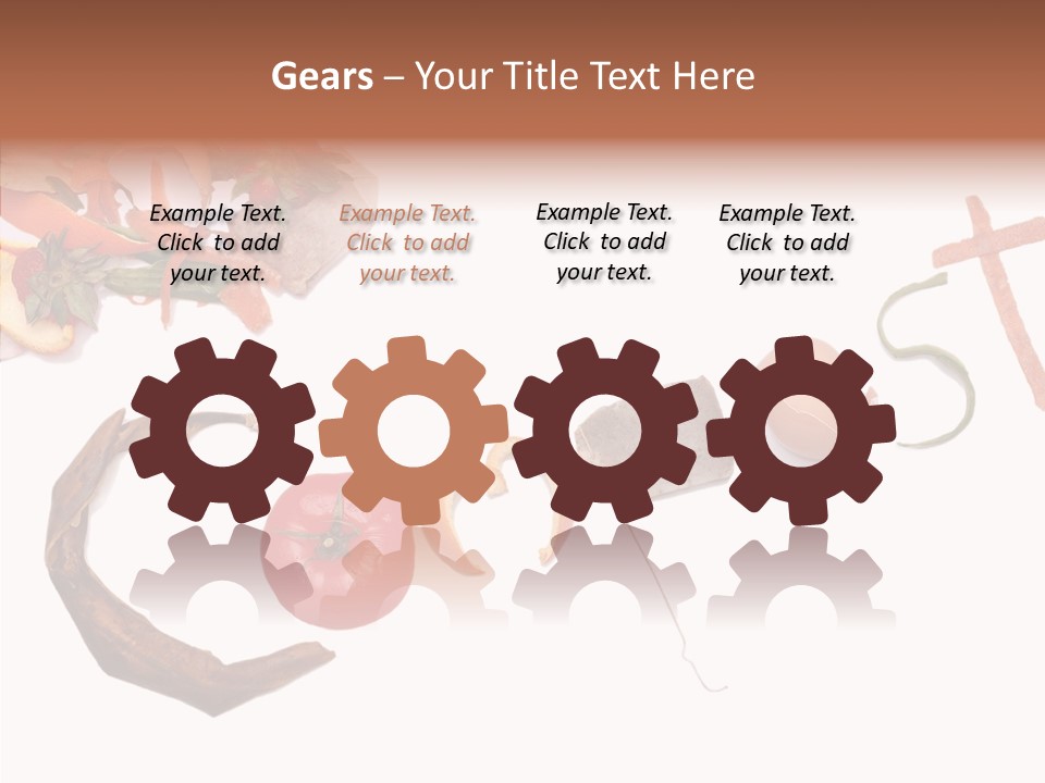 Helping Hand White Background Two PowerPoint Template